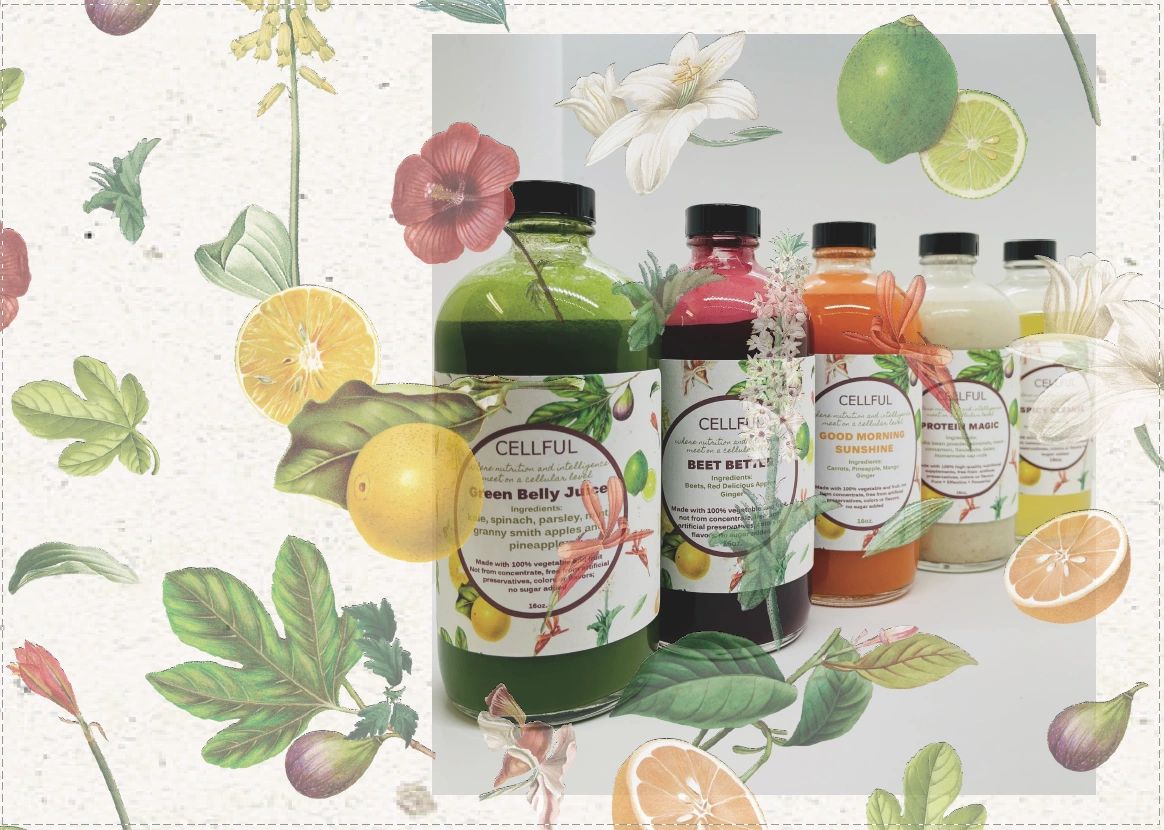 Cellful Organics Cold Press Juice, Detox Cleanse Heal